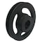 B&B Manufacturing Finished Bore 1 Groove V-Belt Pulley AK28x1 - alternate 2